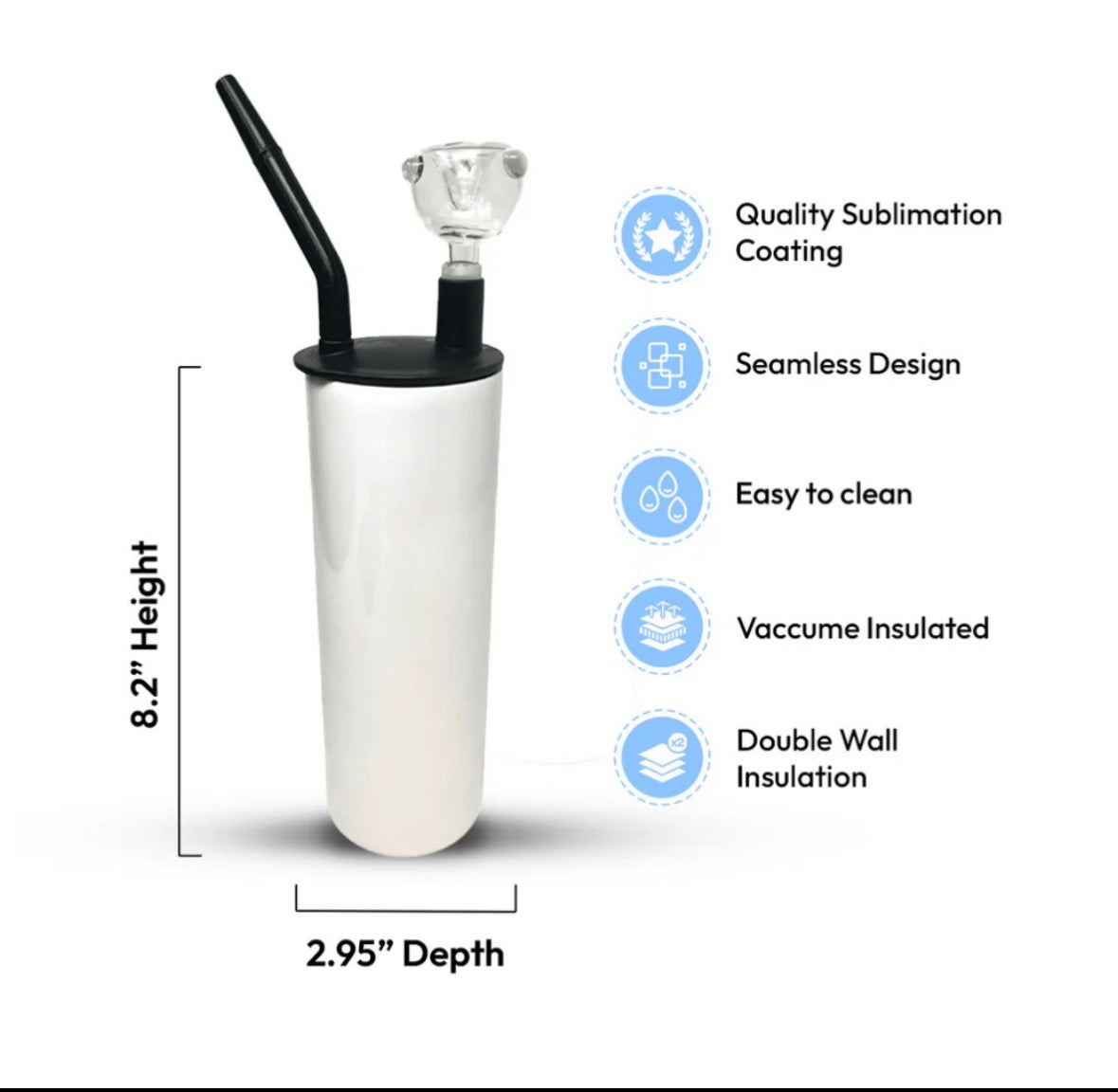 Custom 20oz Hookah Tumblers